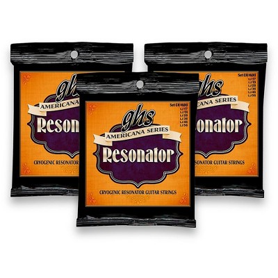 GHS Americana Resonator Strings (17-56) - 3 Pack