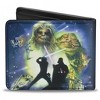 Adult Star Wars Luke Skywalker Holding Lightsaber Collage Bi-Fold Wallet - 2 of 3