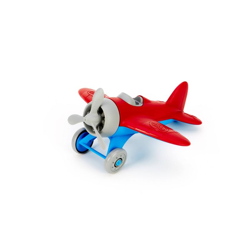 Green Toys Airplane - Red/Blue, 1 of 8
