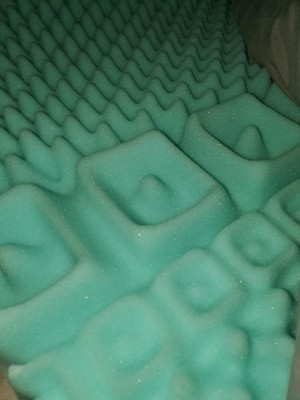 Dream Serenity Ecozone 2in Memory Foam Mattress Topper In Green | ModeSens