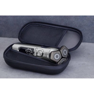 Philips Norelco Grey Cordless Electric Razor with Multiple Heads