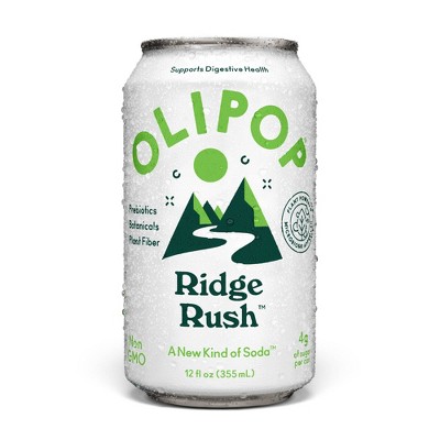 OLIPOP Ridge Rush Soda - 12ct/12 fl oz Cans