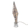 Kurt Adler 10-Inch 20-Light Silver Star Tree Topper - 3 of 4