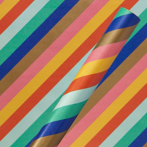 Rainbow Stripe 20 x 30 Gift Tissue Paper, 24 Folded Sheets