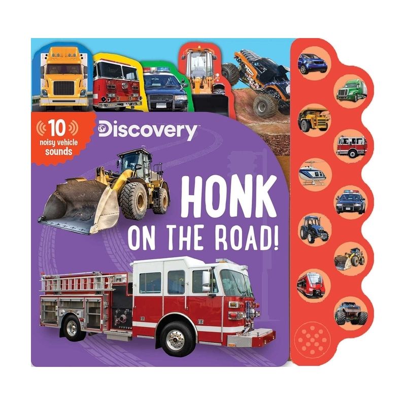 Discovery: Honk on the Road! - (10-Button Sound Books) by  Thea Feldman (Board Book), 1 of 2