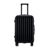 Cesicia 3 Pcs ABS Luggage with 360¡ã Spinner Wheel , Carry on Suitcase, with Cup Holder & USB Port, 20"/24"/28" - 2 of 4