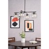 Elegant Lighting Opus 4 lights black pendant - 2 of 4
