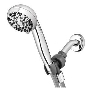 Waterpik PowerPulse+ Chrome Chrome Six settings Handheld Showerhead 1.8 gpm - 1 of 1