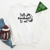 Simply Sage Market Women's Graphic Sweatshirt Talk Football To Me Ball - 3 of 4