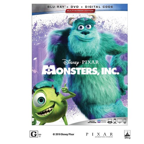 Monsters, Inc. (blu-ray + Dvd + Digital) : Target