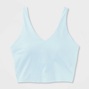 Women's Flex Light Support V-Neck Cropped Sports Bra - All In Motion™ - 1 of 1