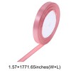 Unique Bargains Ribbons for Crafts Durable Satin Smooth Edges Polyester 866.14"x0.39" 1 Pc - 3 of 4