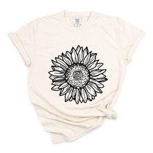 Simply Sage Market Sunflower Garment Dyed Tee - 1 of 4
