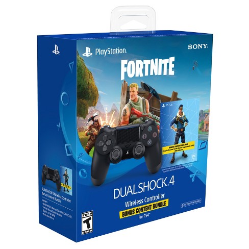 dualshock 4 fortnite bonus bundle wireless controller playstation 4 black - playstation 4 fortnite controls