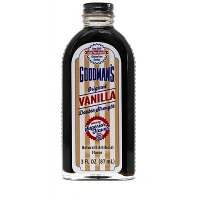 Goodmans Original Vanilla Flavor - 6 pack, 3 fo