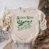 Simply Sage Market Women's Graphic Sweatshirt Sleigh Rides On Santa Claus Lane - 2 of 2