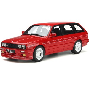 BMW Alpina B3 (E30) Touring 2.7 Brilliant Red Limited Edition to 3000 pieces Worldwide 1/18 Model Car by Otto Mobile - 1 of 4
