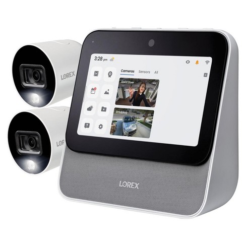 Lorex Security System With L871t8e Home Center 2x W282cad 1080p Indoor Outdoor Wi Fi Cameras Target