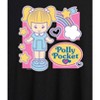 Women's - Polly Pocket - Doll with Logo Icons Oversized Graphic T-Shirt - image 2 of 4