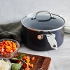 GreenPan Valencia Pro 2qt Ceramic Saucepan with Lid Black - 3 of 4
