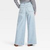 Women's Mid-Rise Super Wide Leg Jeans - Universal Thread™ - 2 of 3