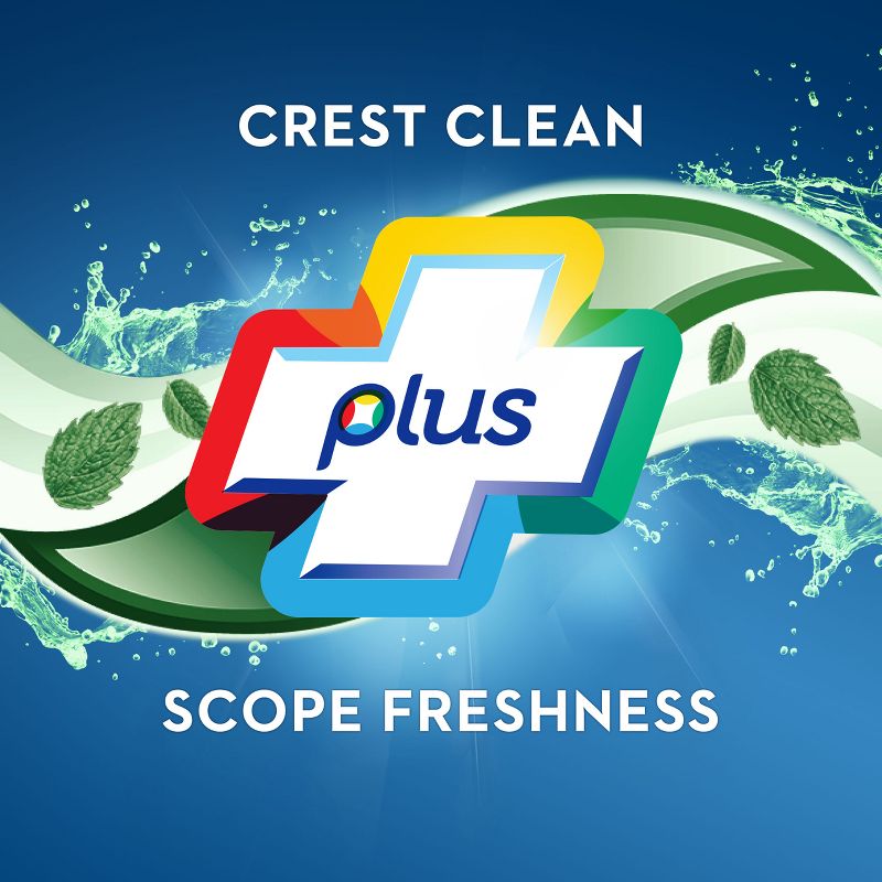Crest Complete Plus Scope 3-In-1 Whitening Liquid Gel Toothpaste 4.6 oz, 4 of 9