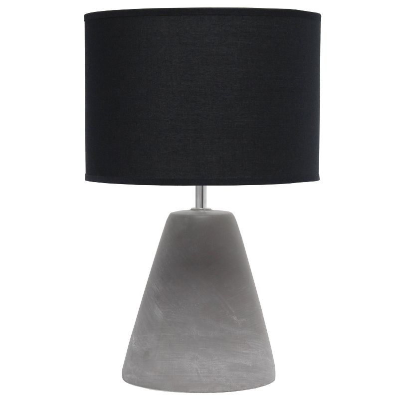 Pinnacle Concrete Table Lamp with Shade - Simple Designs, 1 of 7