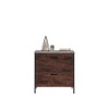 GDFStudio Harper Lateral File Cabinet with Drawers and Metal Frame - 2 of 4