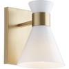 Quorum Lighting Beldar 1 - Light Sconce in  Aged Brass - 2 of 4