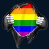 Adult Design By Humans Pride Shirt Rip Open Shirt By Luckyst T-Shirt - 2 of 2