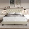 CasePiece Upholstered Bed - image 2 of 4