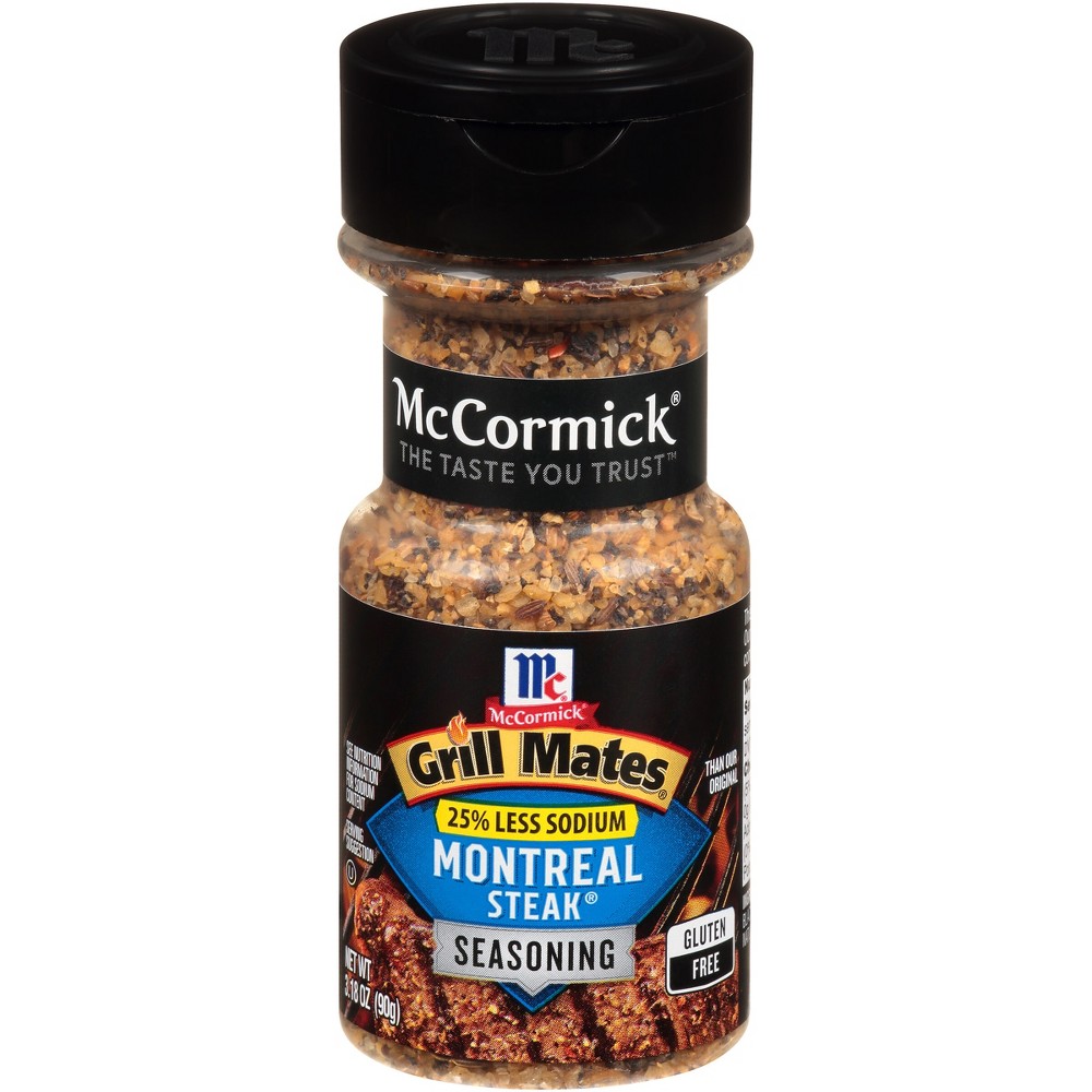 UPC 052100693132 product image for McCormick Grill Mates Less Sodium Montreal Steak - 3.18oz | upcitemdb.com