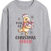 Men's - Winnie the Pooh - Full of Christmas Cheer Long Sleeve Graphic T-Shirt - 2 of 4