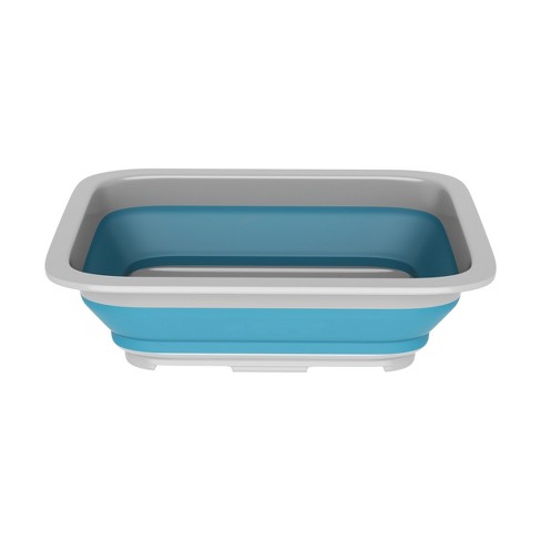 Leisure Sports 338 Ounce Capacity - Multipurpose Collapsible Portable Wash Basin - Blue - image 1 of 4