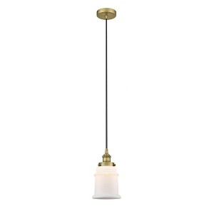 Canton - 1 Light Mini Pendant In Industrial Style-11 Inches Tall and 6 Inches Wide - 1 of 1