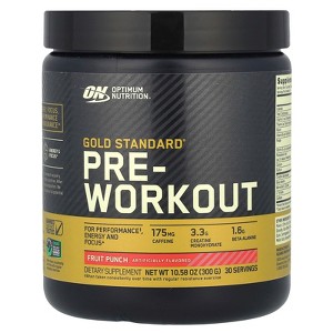 Optimum Nutrition Gold Standard® Pre-Workout, Fruit Punch, 10.58 oz (300 g) - 1 of 2
