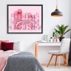 Stupell Industries Pastel Pink Book Lovers Floating Frame Canvas Art - 3 of 4