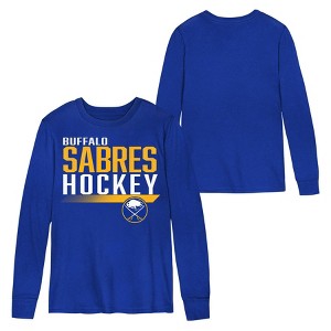 NHL Buffalo Sabres Boys' Long Sleeve T-Shirt - 1 of 3