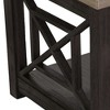 Liberty Furniture,Heatherbrook Heatherbrook end table in Charcoal - 4 of 4