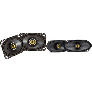 Kicker 50CSC4104 - 4x10" Drop-In Coaxial Speakers w/ 46CSC464 4x6" Coaxial Bundle - 1 of 4