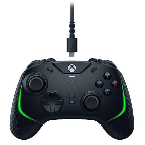 A Official Microsoft Xbox 360 BLACK Wireless Controller Genuine Original  OEM