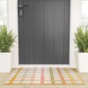 Gigi Rosado Pastel plaid I Welcome Mat - Deny Designs - 2 of 3