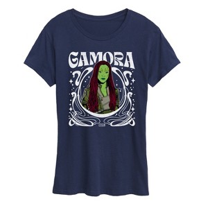 Women's - Marvel - Guardians of the Galaxy Gamora Art Nouveau Short Sleeve Graphic T-Shirt - 1 of 4