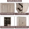 Home Imports Emporium 40” Extra Wide Multipurpose Bedroom Storage Cabinet, 71” Tall Pantry Storage Cabinet with Adjustable Shelves - 2 of 4
