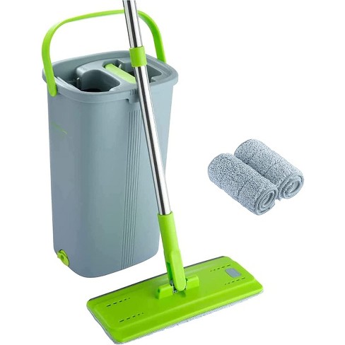 Microfiber Flat Spin Mop and Bucket