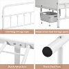 Yaheetech Iron Platform Bed Frame with High Headboard and Footboard - 4 of 4