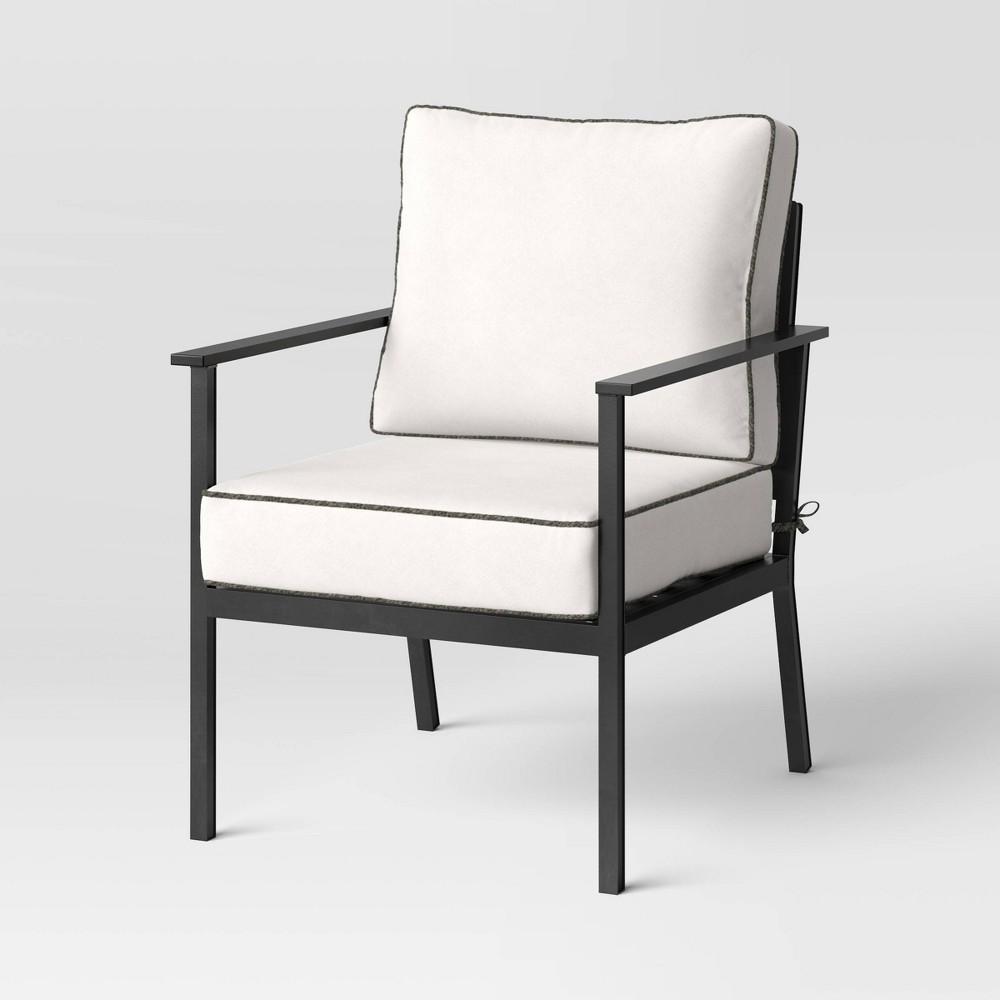 Photos - Garden Furniture Searsburg Aluminum Deep Seating Outdoor Patio Chair, Club Chair, Accent Ch