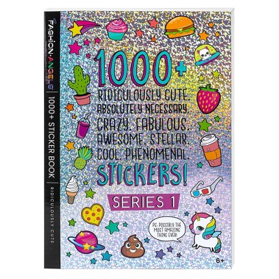 Ridiculously Cute 1000+ Sticker Book 40 Pages - Fashion Angels