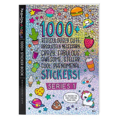 Ridiculously Cute 1000+ Sticker Book 40 Pages - Fashion Angels ...