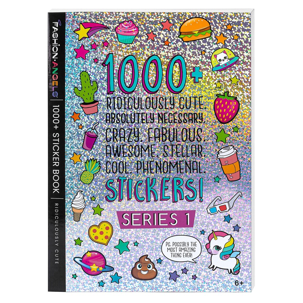 Photos - Creativity Set / Science Kit Fashion Angels Ridiculously Cute 1000+ Sticker Book 40 Pages  